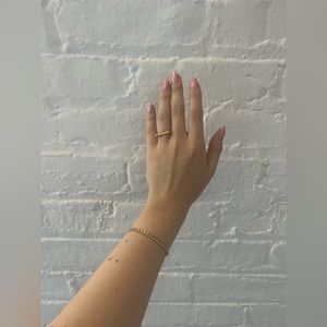 Miansi Thin Screw Cuff Ring